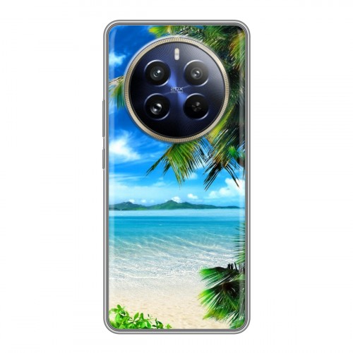 Дизайнерский пластиковый чехол для Realme 12 Pro Пляж