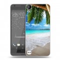 Дизайнерский пластиковый чехол для HTC Desire 530 Пляж