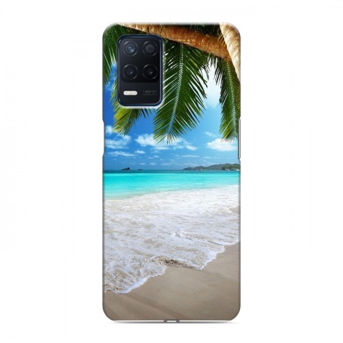 Дизайнерский силиконовый чехол для Realme Narzo 30 5G Пляж