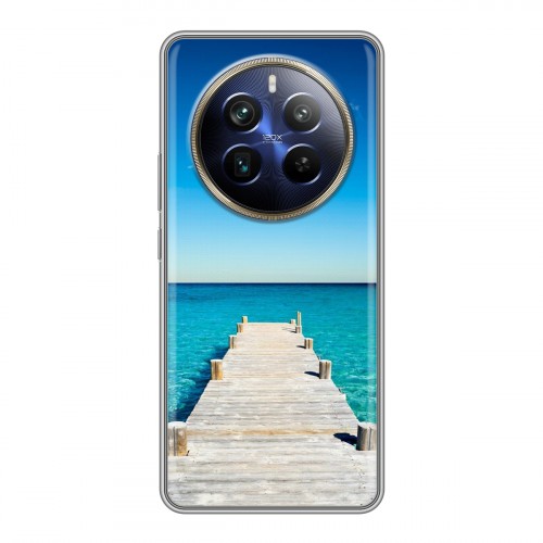 Дизайнерский силиконовый чехол для Realme 12 Plus 5G Пляж