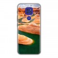 Дизайнерский силиконовый чехол для Motorola Moto G9 Play Каньоны