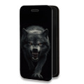Дизайнерский горизонтальный чехол-книжка для Google Pixel 6 Волк