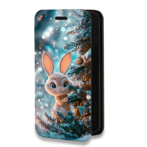 Дизайнерский горизонтальный чехол-книжка для Iphone 11 Новый год