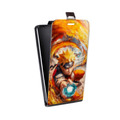 Дизайнерский вертикальный чехол-книжка для HTC Desire 601 Аниме Наруто Naruto