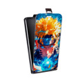 Дизайнерский вертикальный чехол-книжка для HTC Desire 601 Аниме Наруто Naruto