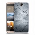 Дизайнерский силиконовый чехол для HTC One E9+ Металл