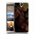 Дизайнерский пластиковый чехол для HTC One E9+ Нуарные листья