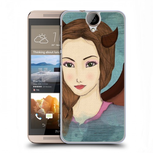 Дизайнерский силиконовый чехол для HTC One E9+ Дьявольские красавицы