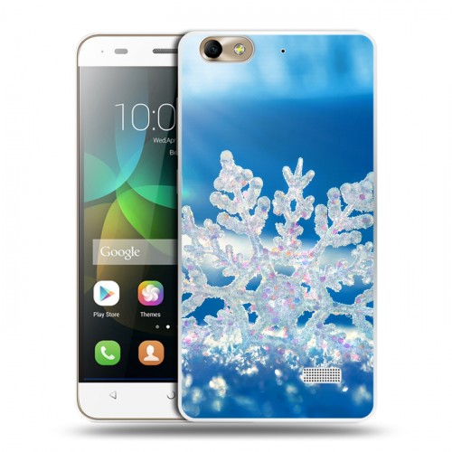 Дизайнерский пластиковый чехол для Huawei Honor 4C Зима