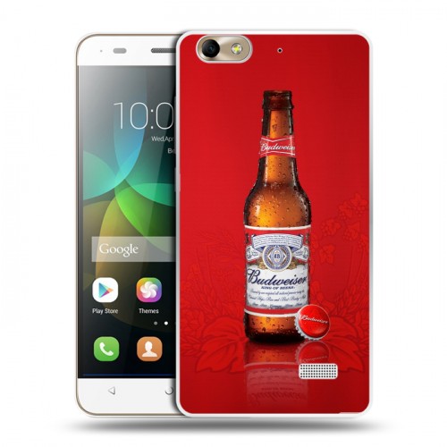 Дизайнерский пластиковый чехол для Huawei Honor 4C Budweiser
