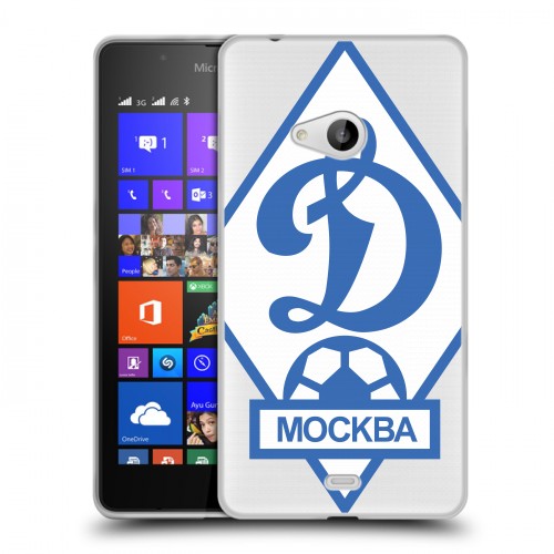 Дизайнерский пластиковый чехол для Microsoft Lumia 540 Динамо