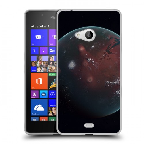 Дизайнерский пластиковый чехол для Microsoft Lumia 540 Марс