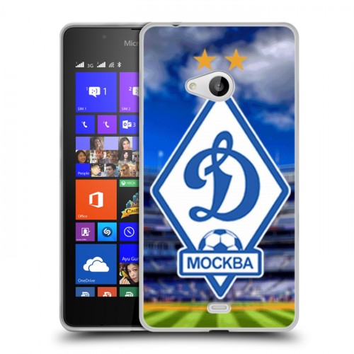 Дизайнерский пластиковый чехол для Microsoft Lumia 540 Динамо