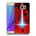 Дизайнерский пластиковый чехол для Samsung Galaxy Note 5 Star Wars : The Last Jedi