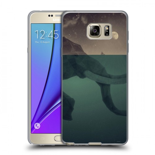 Дизайнерский пластиковый чехол для Samsung Galaxy Note 5 айсберг