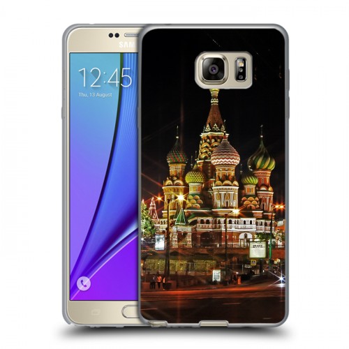 Дизайнерский пластиковый чехол для Samsung Galaxy Note 5 Москва