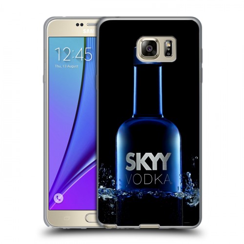 Дизайнерский пластиковый чехол для Samsung Galaxy Note 5 Skyy Vodka
