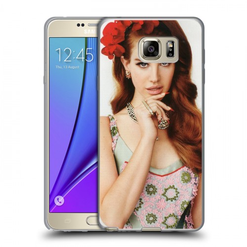 Дизайнерский пластиковый чехол для Samsung Galaxy Note 5 Лан Дел Рей