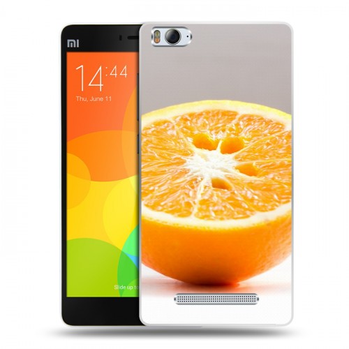 Дизайнерский пластиковый чехол для Xiaomi Mi4i Апельсины