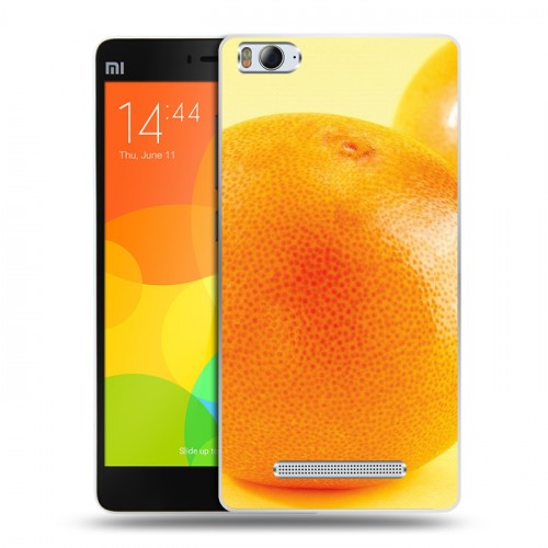 Дизайнерский пластиковый чехол для Xiaomi Mi4i Апельсины