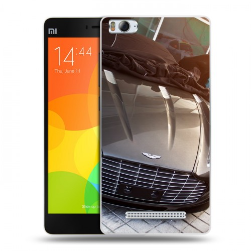 Дизайнерский пластиковый чехол для Xiaomi Mi4i Aston Martin