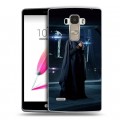 Дизайнерский силиконовый чехол для LG G4 Stylus Star Wars : The Last Jedi