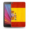 Дизайнерский силиконовый чехол для Huawei MediaPad T1 7.0 Флаг Испании