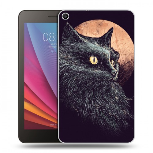 Дизайнерский силиконовый чехол для Huawei MediaPad T1 7.0 Мистические кошки