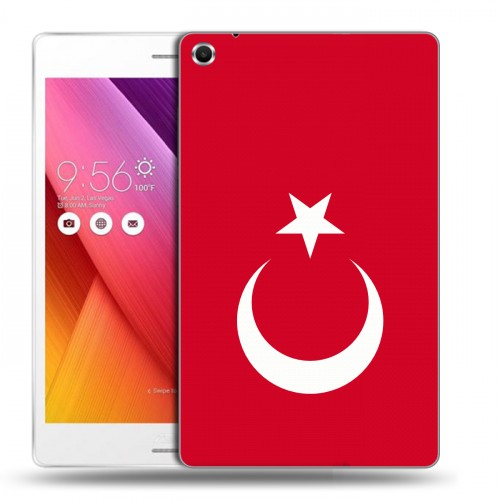 Дизайнерский силиконовый чехол для ASUS ZenPad S 8 Флаг Турции