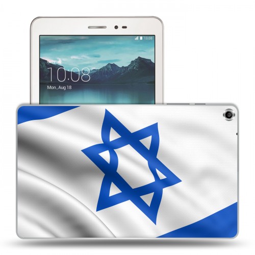 Дизайнерский силиконовый чехол для Huawei MediaPad T1 8.0 флаг Израиля
