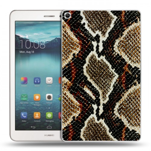 Дизайнерский силиконовый чехол для Huawei MediaPad T1 8.0 Кожа змей