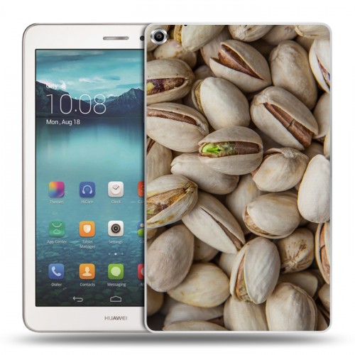 Дизайнерский силиконовый чехол для Huawei MediaPad T1 8.0 Орехи