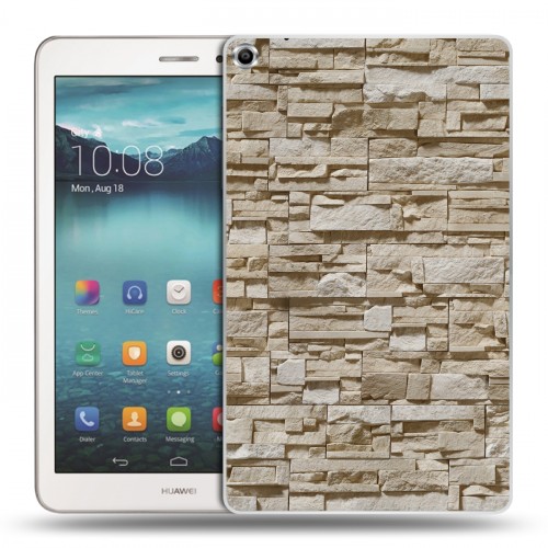 Дизайнерский силиконовый чехол для Huawei MediaPad T1 8.0 Текстура камня