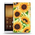 Дизайнерский силиконовый чехол для Huawei MediaPad M2 Романтик цветы