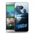 Дизайнерский силиконовый чехол для HTC One ME Need For Speed