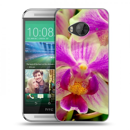 Дизайнерский силиконовый чехол для HTC One ME Орхидеи