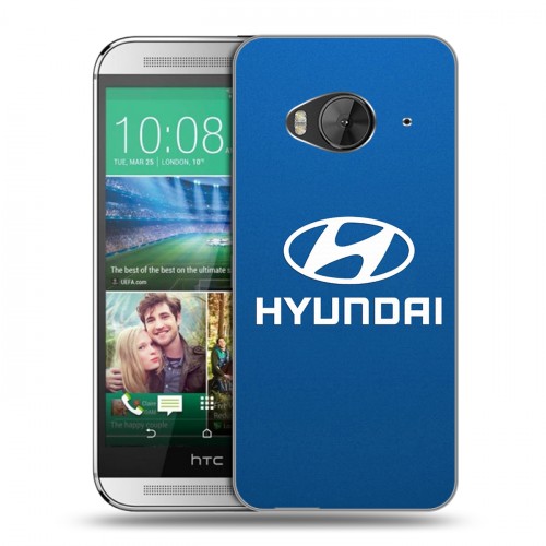 Дизайнерский силиконовый чехол для HTC One ME Hyundai