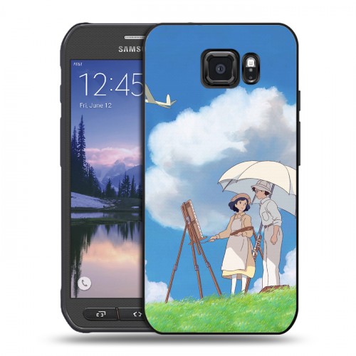 Дизайнерский пластиковый чехол для Samsung Galaxy S6 Active Аниме