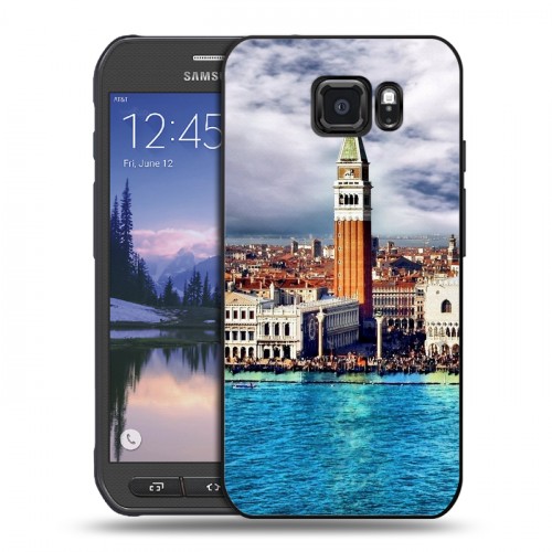 Дизайнерский пластиковый чехол для Samsung Galaxy S6 Active Венеция