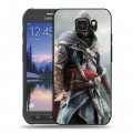 Дизайнерский пластиковый чехол для Samsung Galaxy S6 Active Assassins Creed