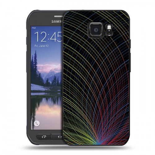Дизайнерский пластиковый чехол для Samsung Galaxy S6 Active Павлины