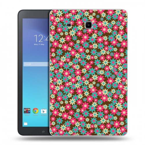 Дизайнерский силиконовый чехол для Samsung Galaxy Tab E 9.6 Полевой ковер