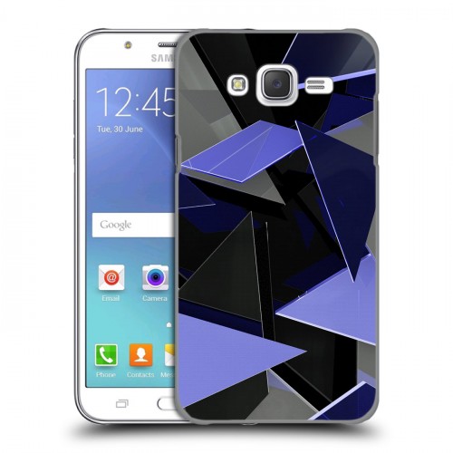 Дизайнерский пластиковый чехол для Samsung Galaxy J5 Стеклянная яркость