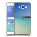 Дизайнерский пластиковый чехол для Samsung Galaxy J5 Пляж