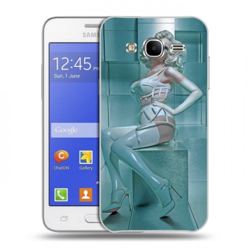 Дизайнерский силиконовый чехол для Samsung Galaxy J7 Пила