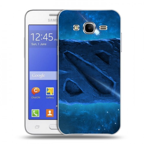 Дизайнерский пластиковый чехол для Samsung Galaxy J7 Dota 2