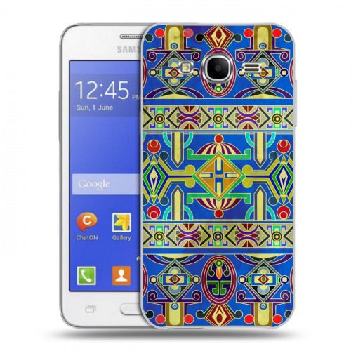 Дизайнерский силиконовый чехол для Samsung Galaxy J7 Тибетские искусства