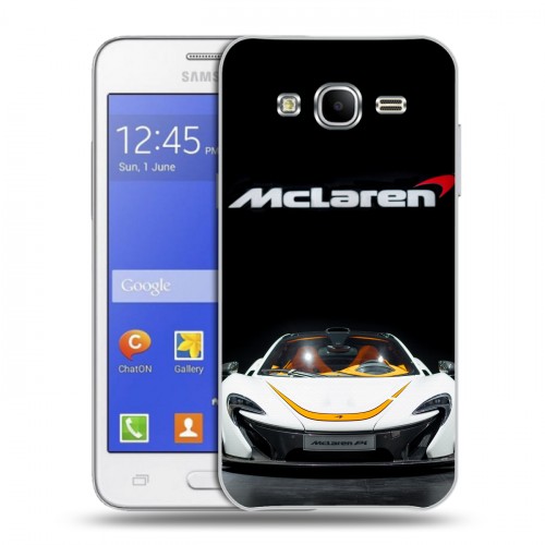 Дизайнерский силиконовый чехол для Samsung Galaxy J7 McLaren