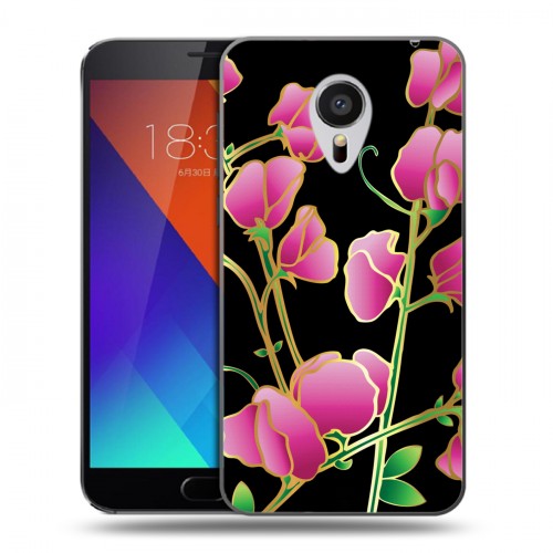 Дизайнерский пластиковый чехол для Meizu MX5 Люксовые цветы