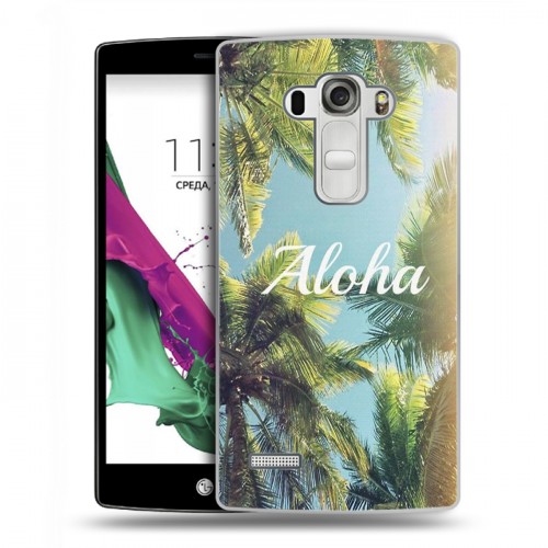 Дизайнерский пластиковый чехол для LG G4 S Hawaii